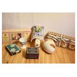 Fancy Soaps, Candles, Trinket Box, etc.