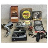 Dovetail Router, Saw Blades & Halogen Leak