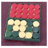 Bakelite backgammon playing pieces NICE!!