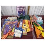 Decor. Flags and garden flags