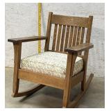 Mission Oak Rocker