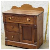 3 Drawer 1 Door Washstand/Pine 30/1629