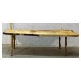 Live Edge Coffee Table 66/17/20