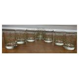 8 ï¿½old Fashionedï¿½ Style Glasses With Red And