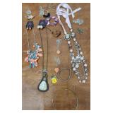 Costume jewelry necklaces etc