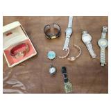 Wristwatches pocket watch and watch fob not all
