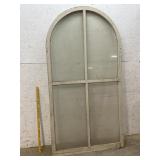 4 Pane Rounded Top Window 41/78 (2)