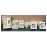 5 Lenox Ornaments- 1999 Snowman, 2001 Snowman &