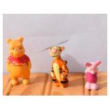 Vintage Pooh, Piglet & Tigger Mini Porcelain