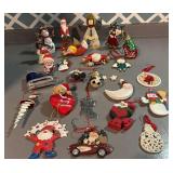 Christmas ornaments.