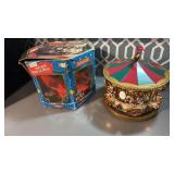 Holiday Merry-go-round animated musical carousel