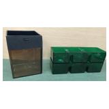 3pcs Lucite - Green - large one is Anne Klein