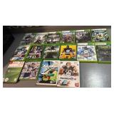 Xbox one Xbox 360 Wii games