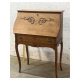 Ladyï¿½s Drop Front Desk (Oak) 31/16/43