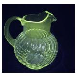 Glows green pitcher - glows under UV light