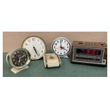 Lot of 5 clocks - 4 Westclox (2 Big Ben) & 1 GE