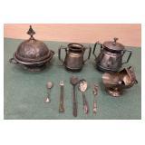 Silverplate - Sugars, Pitchers, Some Flatware
