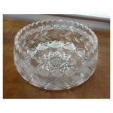 Cut glass bowl