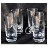 Vintage Lenox Irish Coffee Glasses-Mugs with Loop