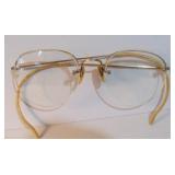 Antique 1/10 12k GF Gold Filled Rimless Adult