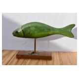 Wooden Carved-Painted Fish