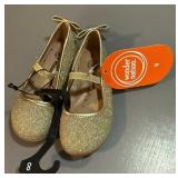 Brand new/tags size 8 Gold