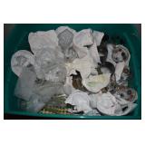 Tote of Vintage Glasses including Libbey Old