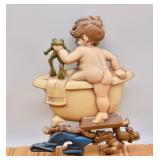 1970 Sexton Metal Baby Wall Plaque