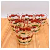 Hazel Atlas (?) MCM Thistle Small Bowls