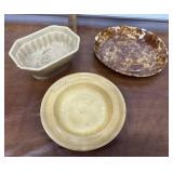 Bennington and yellow ware *showing their age