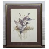 Charles Murphy duck print 1980