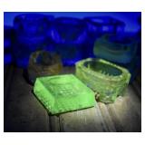 Lot of Glass Salts. Most glow. Not perfect-some