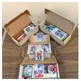4 Boxes of Football Cards - All-stars and some