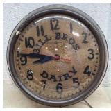 GE Clock Bill Bros Dairy