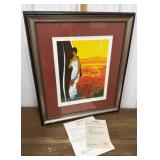 Emile Bellet Pencil signed, numbered 450/450