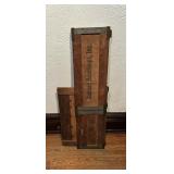 Antique Barnard Bakeshops Inc. Collapsible Wooden
