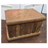 Rare antique jewelry box w/secret compartment,