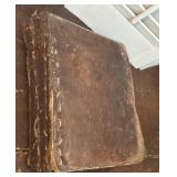 1700s leather Bible belonged to Thomas Hendry