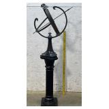 Iron Garden Armillary Sundial