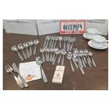 Airlines lot - silverware, china, Kent