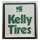 Kelly Tire Sign (tin) 34/37