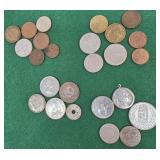 mostly Foreign coins