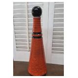 Frankoma pottery - orange decanter