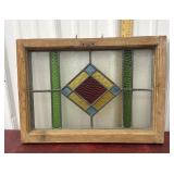 Antique Stained Glass Window