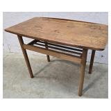 Mid century Danish end table 30"18"21"
