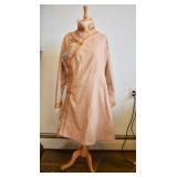 Handmade Mongolian "Deel". Beautiful Embroidered