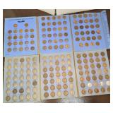 Lincoln pennies - many wheat