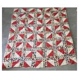 1800s Lady of the lake quilt displayed at Museum