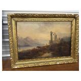 J. Morton??? Early Romanticism Landscape Painting
