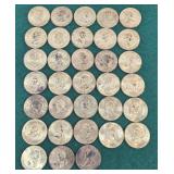 33 Presidential Coins
